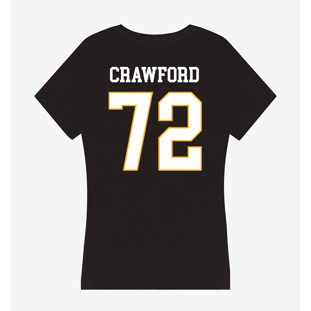 Kennesaw - NCAA Football : Haston Crawford - Women's V-Neck T-Shirt-1