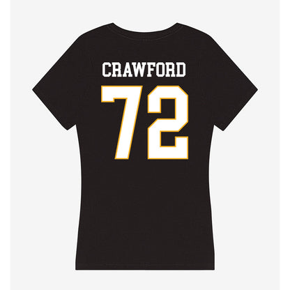 Kennesaw - NCAA Football : Haston Crawford - Women's V-Neck T-Shirt-1