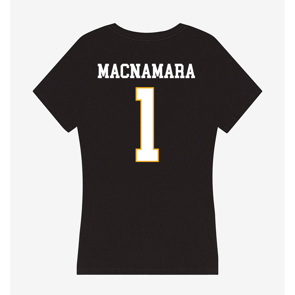 Kennesaw - NCAA Women's Lacrosse : Grace Macnamara - Women's V-Neck T-Shirt-1