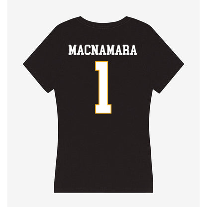 Kennesaw - NCAA Women's Lacrosse : Grace Macnamara - Women's V-Neck T-Shirt-1