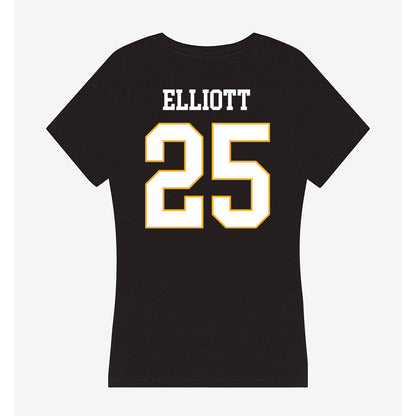 Kennesaw - NCAA Women's Basketball : Madyson Elliott - Women's V-Neck T-Shirt-1