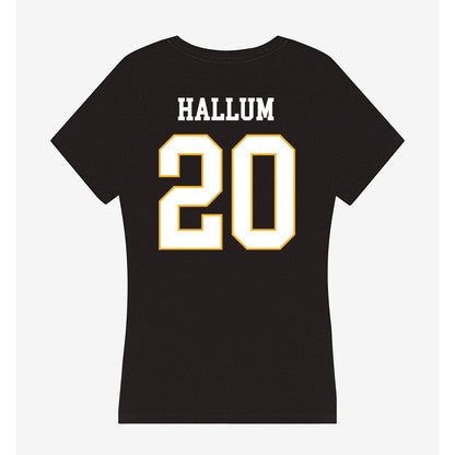Kennesaw - NCAA Football : Tyler Hallum - Women's V-Neck T-Shirt-1