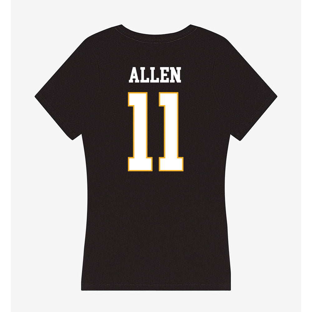 Kennesaw - NCAA Women's Soccer : Stella Allen - Women's V-Neck T-Shirt-1