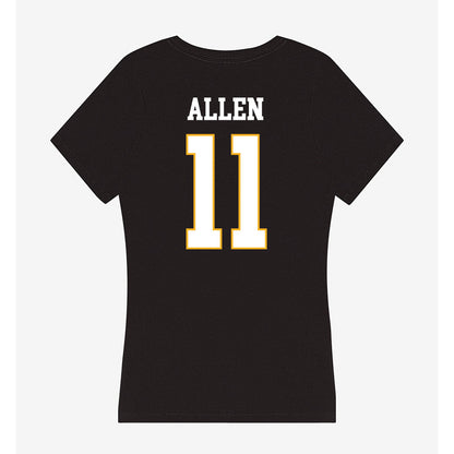 Kennesaw - NCAA Women's Soccer : Stella Allen - Women's V-Neck T-Shirt-1