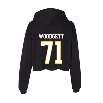 Kennesaw - NCAA Football : ZaMario Woodgett - Women's Crop Fleece Hoodie-1