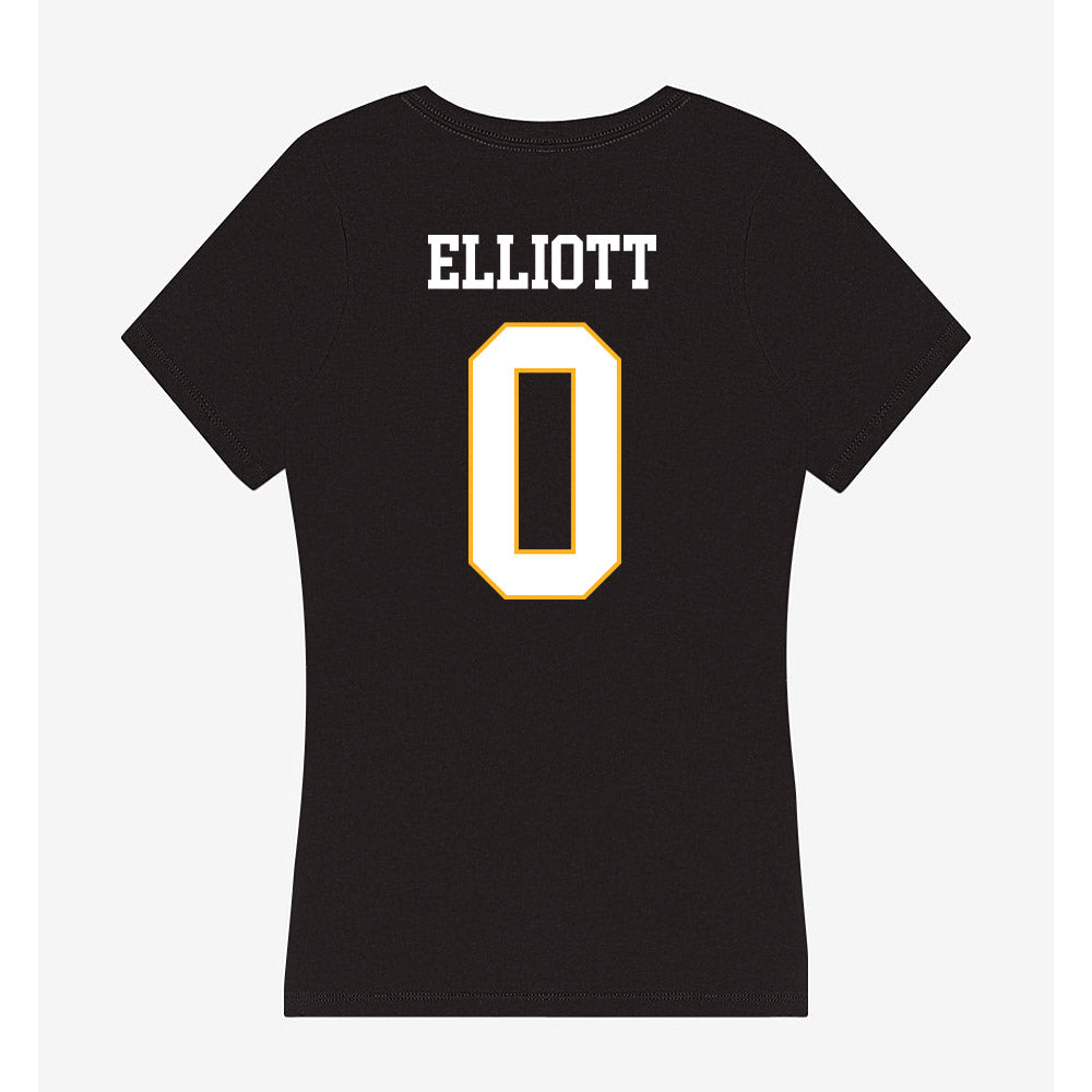 Kennesaw - NCAA Women's Basketball : Madyson Elliott - Women's V-Neck T-Shirt-1