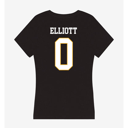 Kennesaw - NCAA Women's Basketball : Madyson Elliott - Women's V-Neck T-Shirt-1