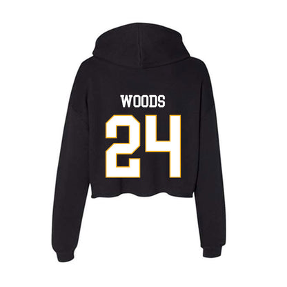 Kennesaw - NCAA Football : Alan Woods - Women's Crop Fleece Hoodie-1