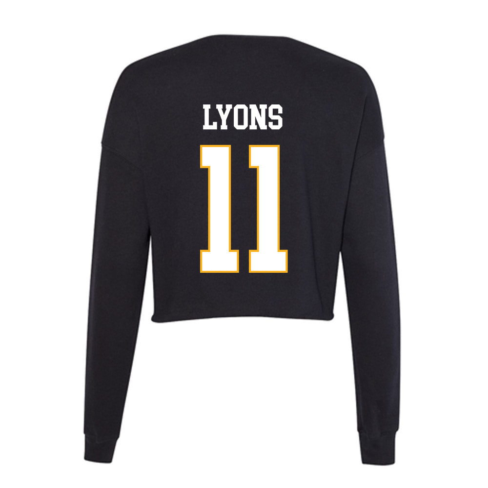 Kennesaw - NCAA Baseball : Trenton Lyons - Women's Cropped Crew Fleece-1