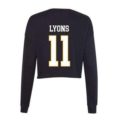 Kennesaw - NCAA Baseball : Trenton Lyons - Women's Cropped Crew Fleece-1