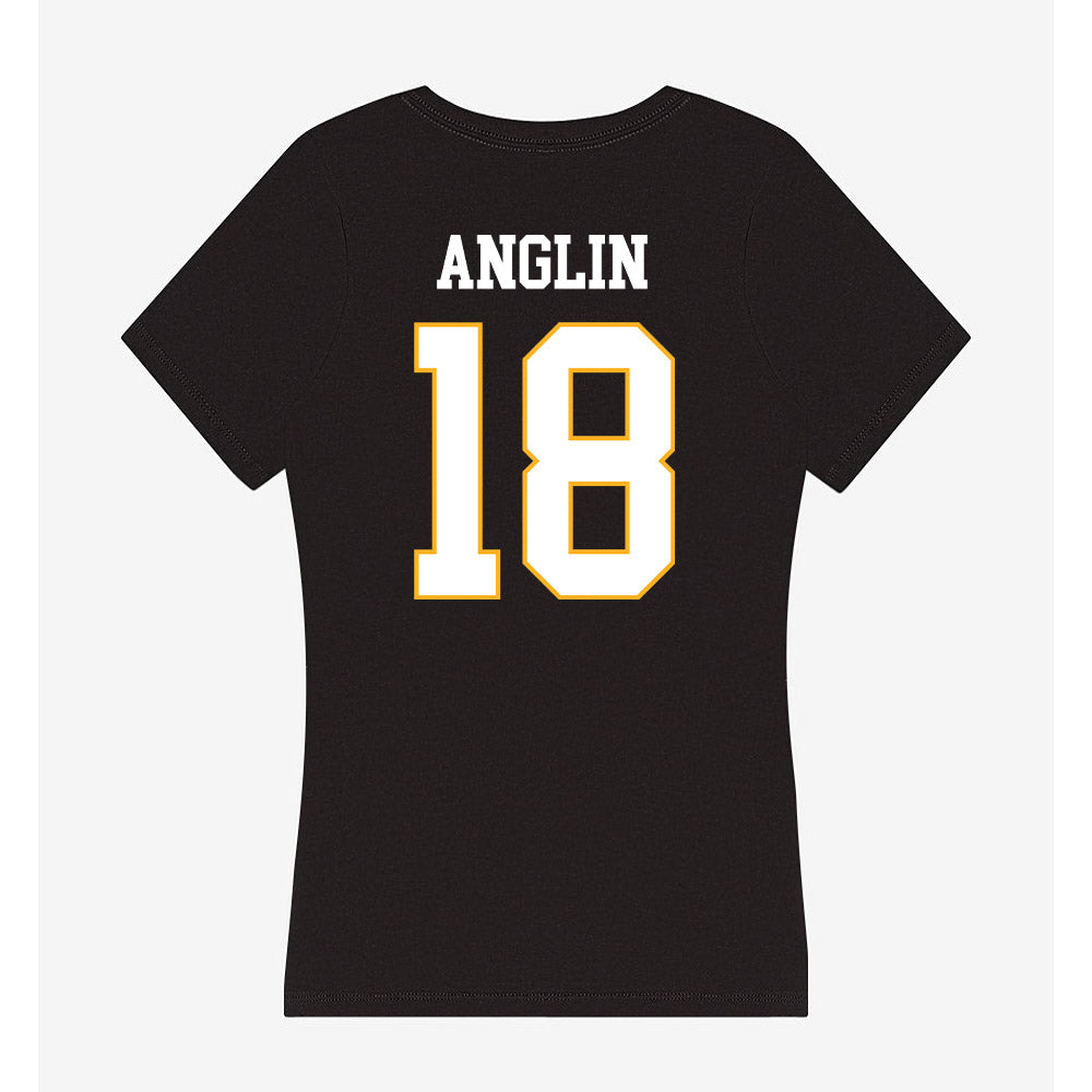 Kennesaw - NCAA Football : Josh Anglin - Women's V-Neck T-Shirt-1