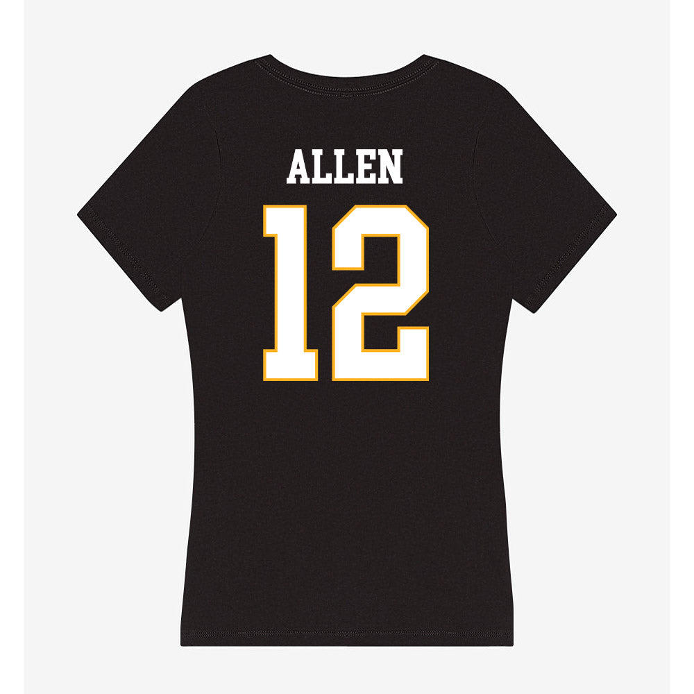 Kennesaw - NCAA Women's Soccer : Courtney Allen - Women's V-Neck T-Shirt-1