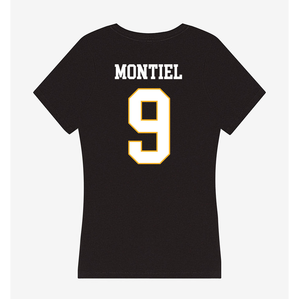Kennesaw - NCAA Women's Lacrosse : Julieta Montiel - Women's V-Neck T-Shirt-1