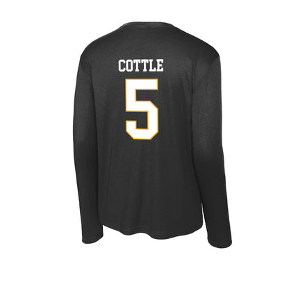 Kennesaw - NCAA Men's Basketball : Simeon Cottle - Activewear Long Sleeve T-Shirt-1