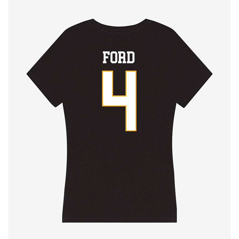 Kennesaw - NCAA Football : Alexander Ford - Women's V-Neck T-Shirt-1