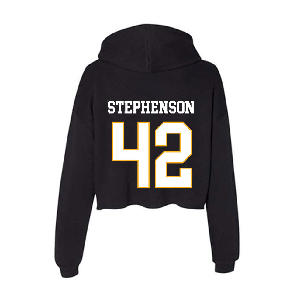 Kennesaw - NCAA Football : Omari Stephenson - Women's Crop Fleece Hoodie-1