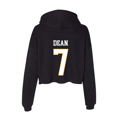 Kennesaw - NCAA Football : NaVelle Dean - Women's Crop Fleece Hooded Sweatshirt-1