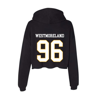 Kennesaw - NCAA Football : Donovan Westmoreland - Women's Crop Fleece Hoodie-1