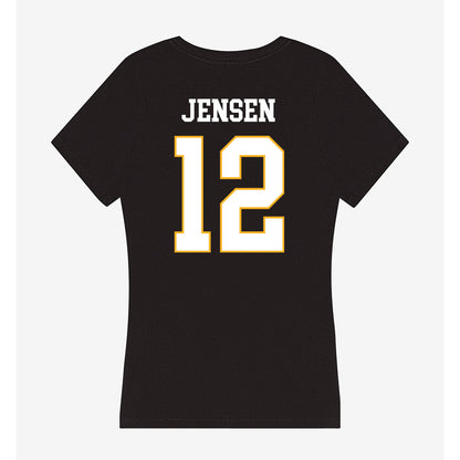 Kennesaw - NCAA Women's Soccer : Mai Jensen - Women's V-Neck T-Shirt-1