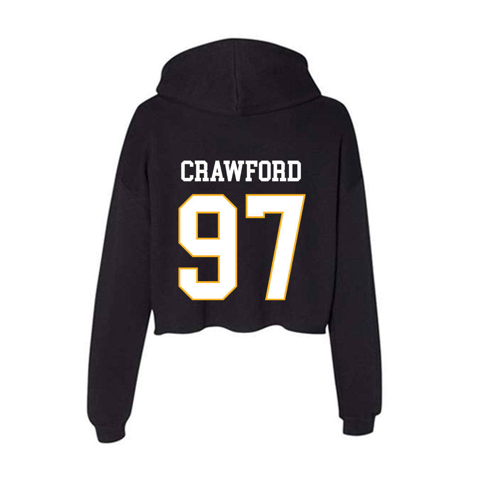 Kennesaw - NCAA Football : Jaiden Crawford - Women's Crop Fleece Hoodie-1