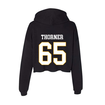 Kennesaw - NCAA Football : Nicholas Thorner - Women's Crop Fleece Hooded Sweatshirt-1