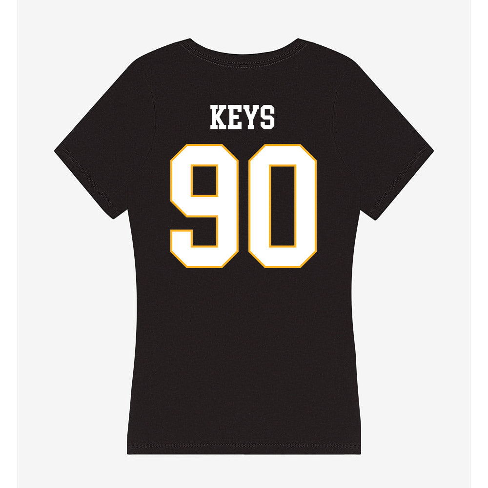 Kennesaw - NCAA Football : Jonathan Keys - Women's V-Neck T-Shirt-1
