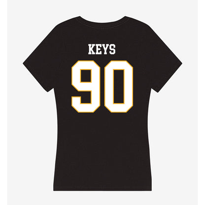 Kennesaw - NCAA Football : Jonathan Keys - Women's V-Neck T-Shirt-1