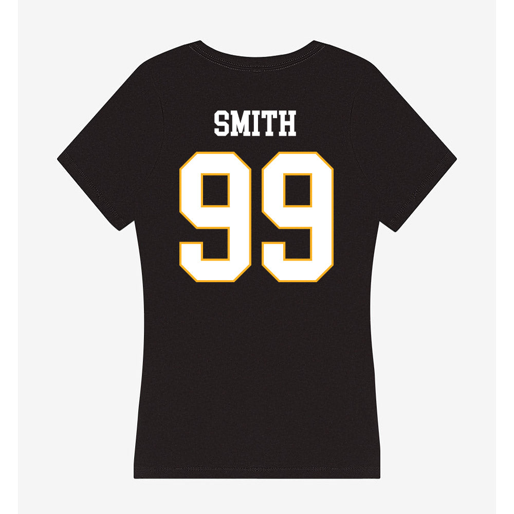 Kennesaw - NCAA Football : Nasir Smith - Women's V-Neck T-Shirt-1