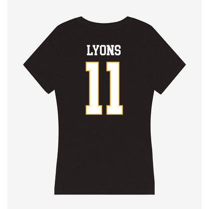 Kennesaw - NCAA Baseball : Trenton Lyons - Women's V-Neck T-Shirt-1