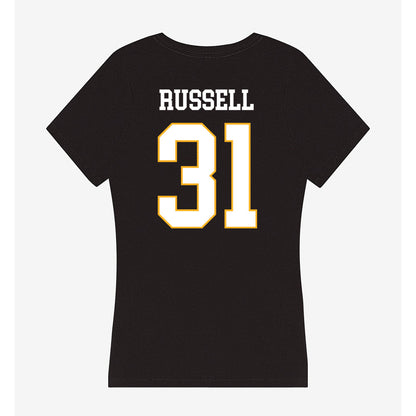 Kennesaw - NCAA Football : Kai Russell - Women's V-Neck T-Shirt-1