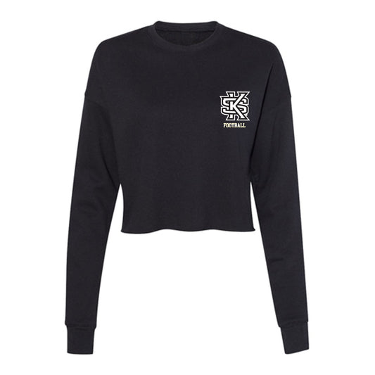 Kennesaw - NCAA Football : Devin Morgan - Women's Cropped Crew Fleece-0