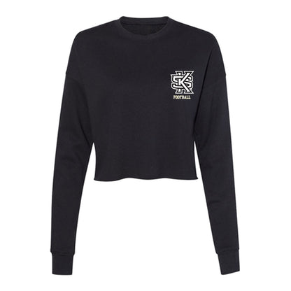 Kennesaw - NCAA Football : Jonathan Keys - Women's Cropped Crew Fleece-0