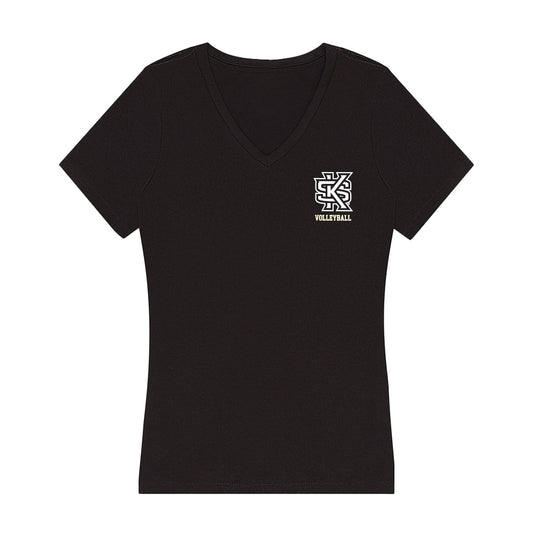 Kennesaw - NCAA Women's Volleyball : Hannah Pearce - Women's V-Neck T-Shirt-0