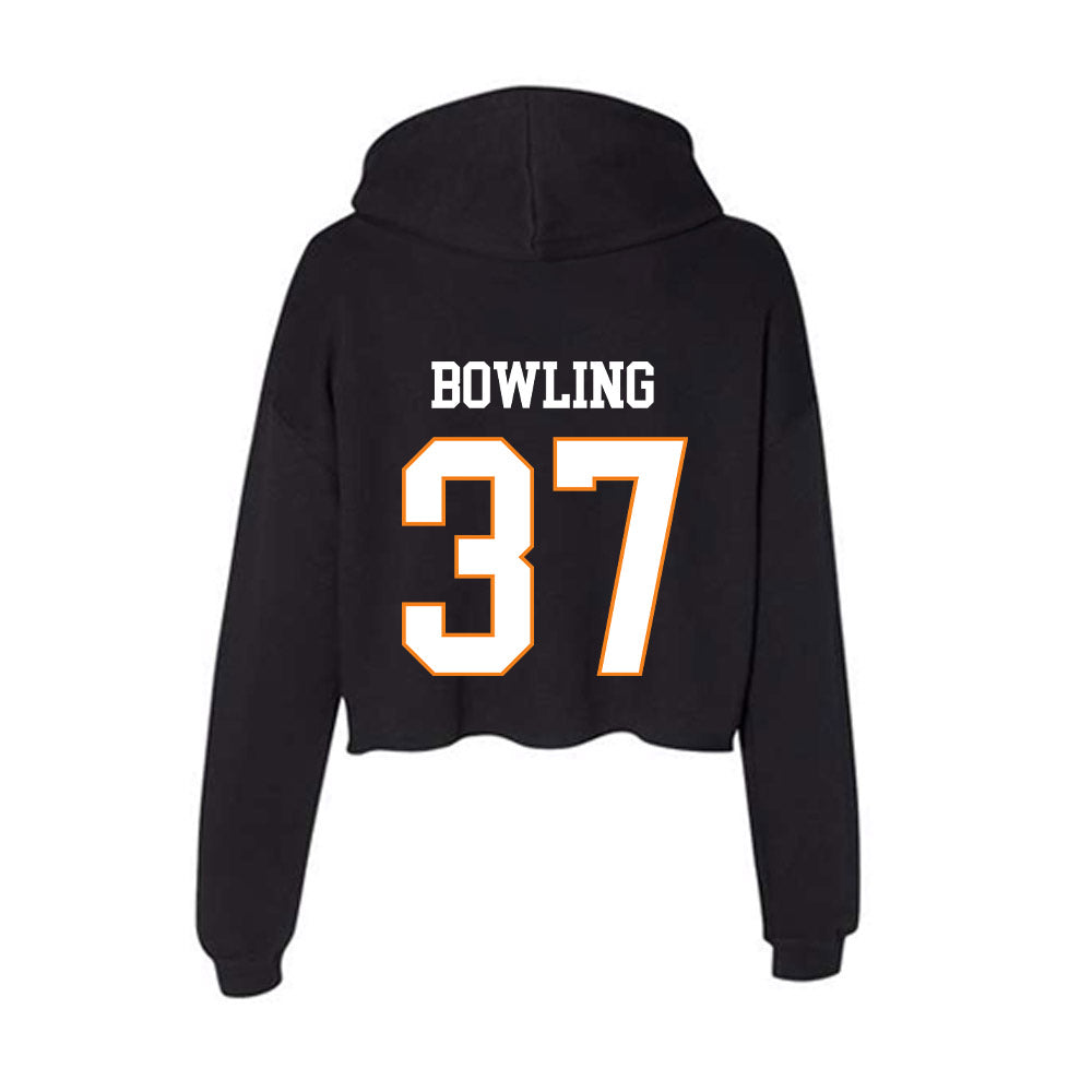 UT Martin - NCAA Football : Braylen Bowling - Women's Crop Fleece Hoodie-1