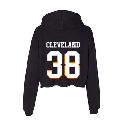 UT Martin - NCAA Baseball : Campbell Cleveland - Women's Crop Fleece Hoodie-1