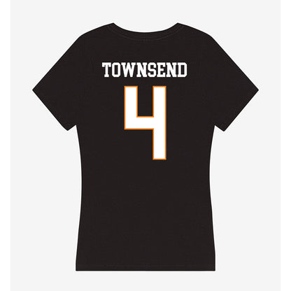 UT Martin - NCAA Baseball : Arderrius Townsend - Women's V-Neck T-Shirt-1