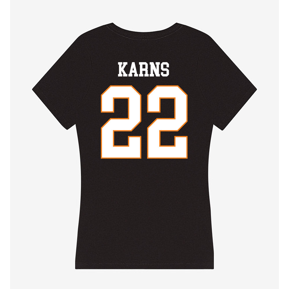 UT Martin - NCAA Baseball : Aidan Karns - Women's V-Neck T-Shirt-1