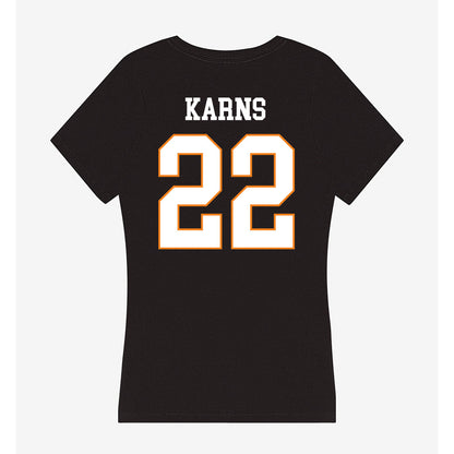UT Martin - NCAA Baseball : Aidan Karns - Women's V-Neck T-Shirt-1