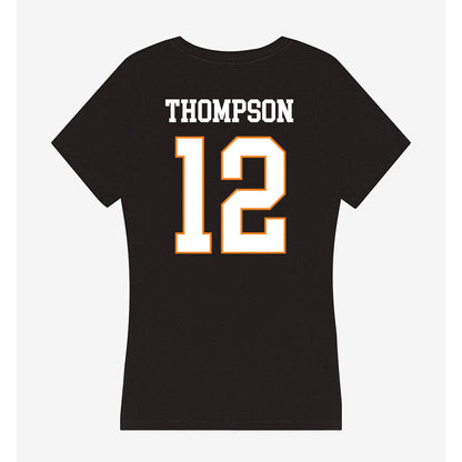 UT Martin - NCAA Women's Basketball : Zy Thompson - Women's V-Neck T-Shirt-1