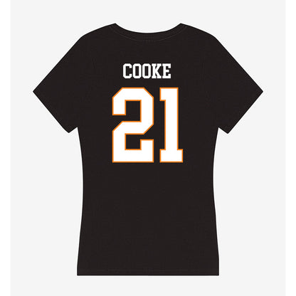 UT Martin - NCAA Baseball : Jackson Cooke - Women's V-Neck T-Shirt-1