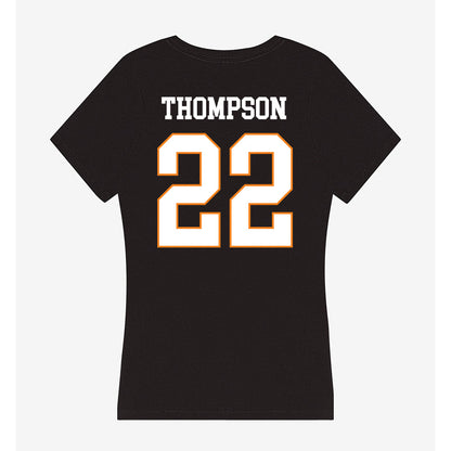 UT Martin - NCAA Women's Soccer : Kylee Thompson - Women's V-Neck T-Shirt-1