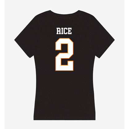 UT Martin - NCAA Baseball : Zac Rice - Women's V-Neck T-Shirt-1