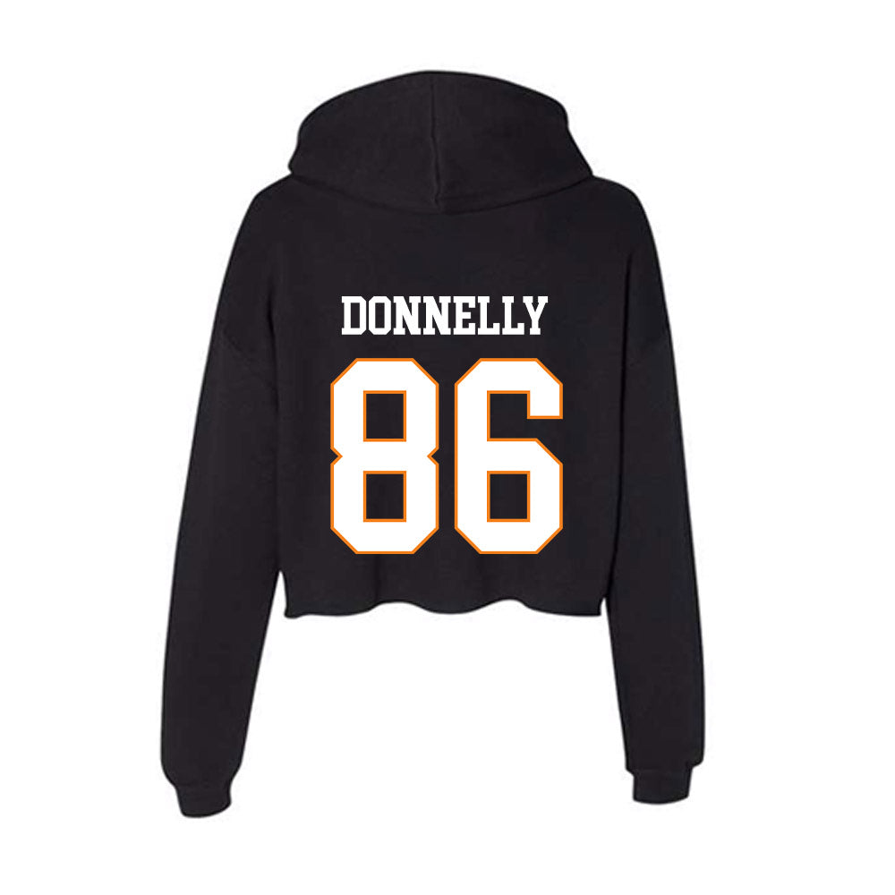 UT Martin - NCAA Football : Ryan Donnelly - Women's Crop Fleece Hoodie-1