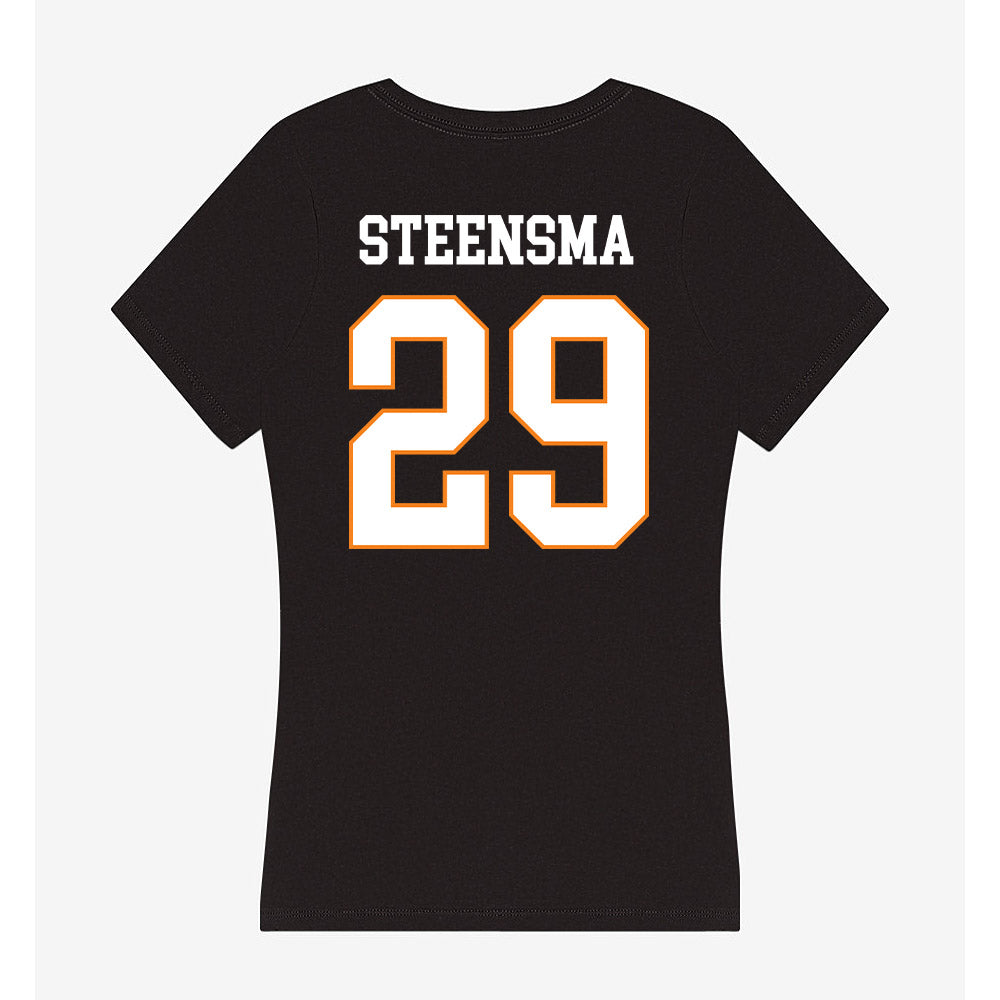 UT Martin - NCAA Baseball : Eric Steensma - Women's V-Neck T-Shirt-1