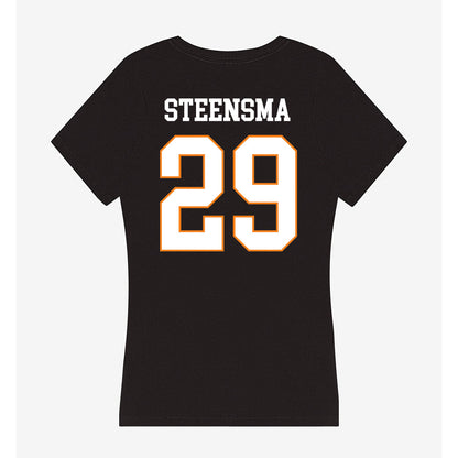 UT Martin - NCAA Baseball : Eric Steensma - Women's V-Neck T-Shirt-1