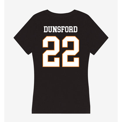 UT Martin - NCAA Baseball : TJ Dunsford - Women's V-Neck T-Shirt-1