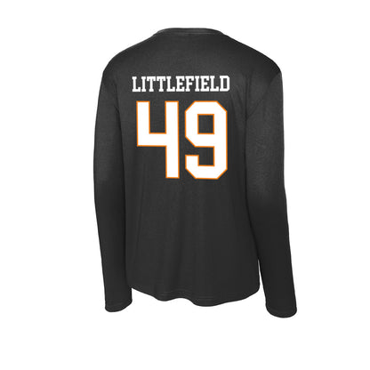 UT Martin - NCAA Football : Connon Littlefield - Activewear Long Sleeve T-Shirt-1