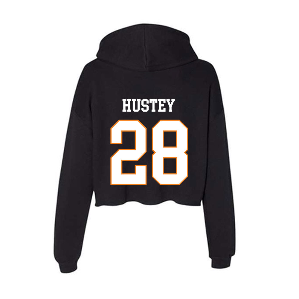 UT Martin - NCAA Softball : Jordyn Hustey - Women's Crop Fleece Hoodie-1