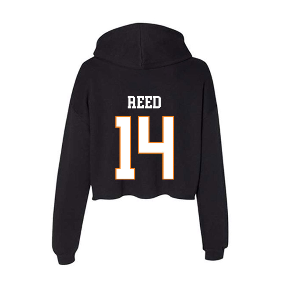 UT Martin - NCAA Baseball : Tucker Reed - Women's Crop Fleece Hoodie-1