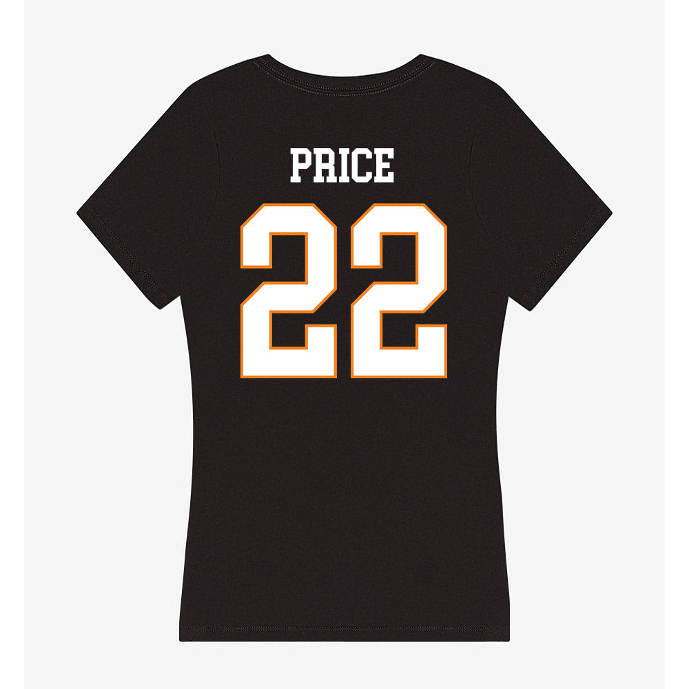 UT Martin - NCAA Men's Basketball : Ty Price - Women's V-Neck T-Shirt-1